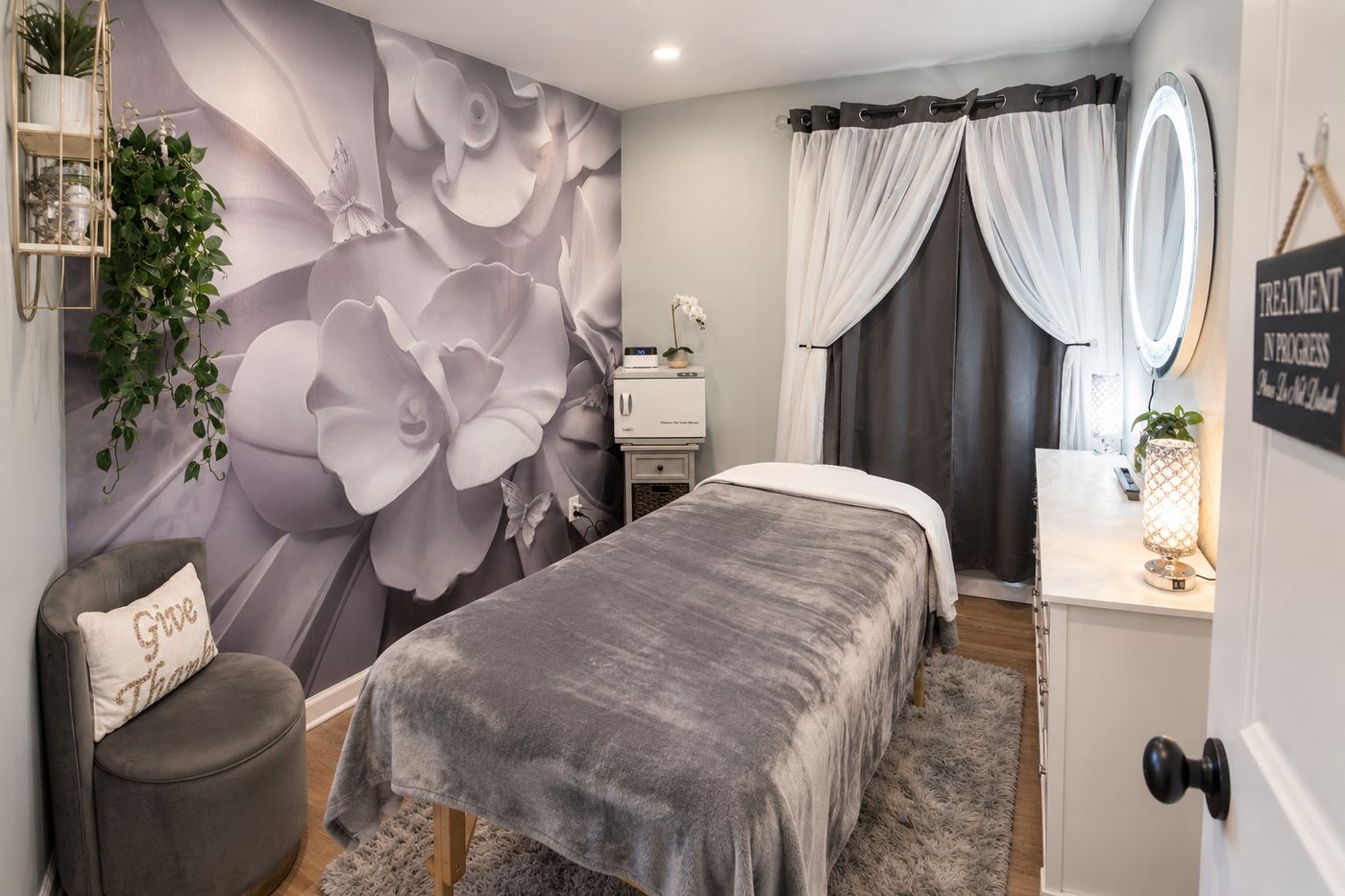 The massage room