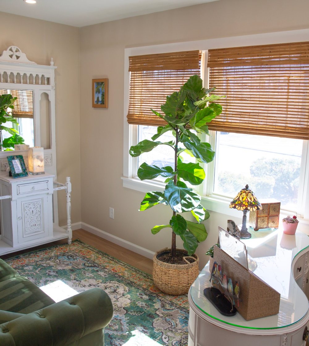 A quiet corner in the lounge