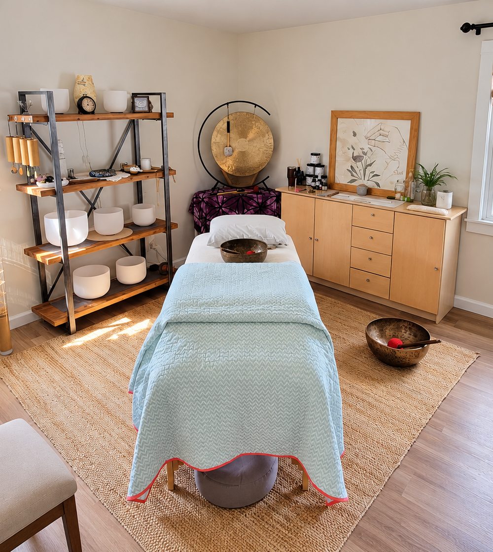 The sound therapy room